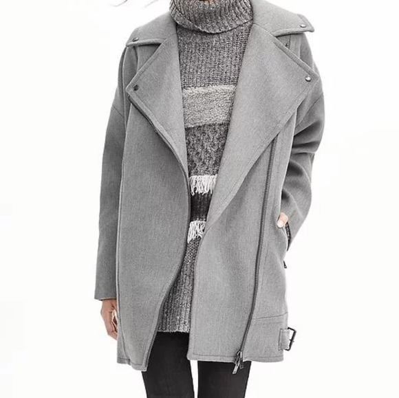 Banana Republic cocoon moto jacket - Picture 6 of 6